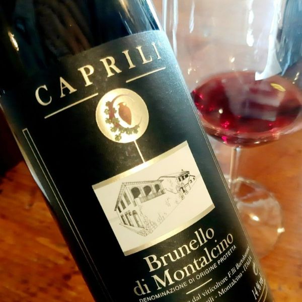Caprili Brunello di Montalcino red wine
