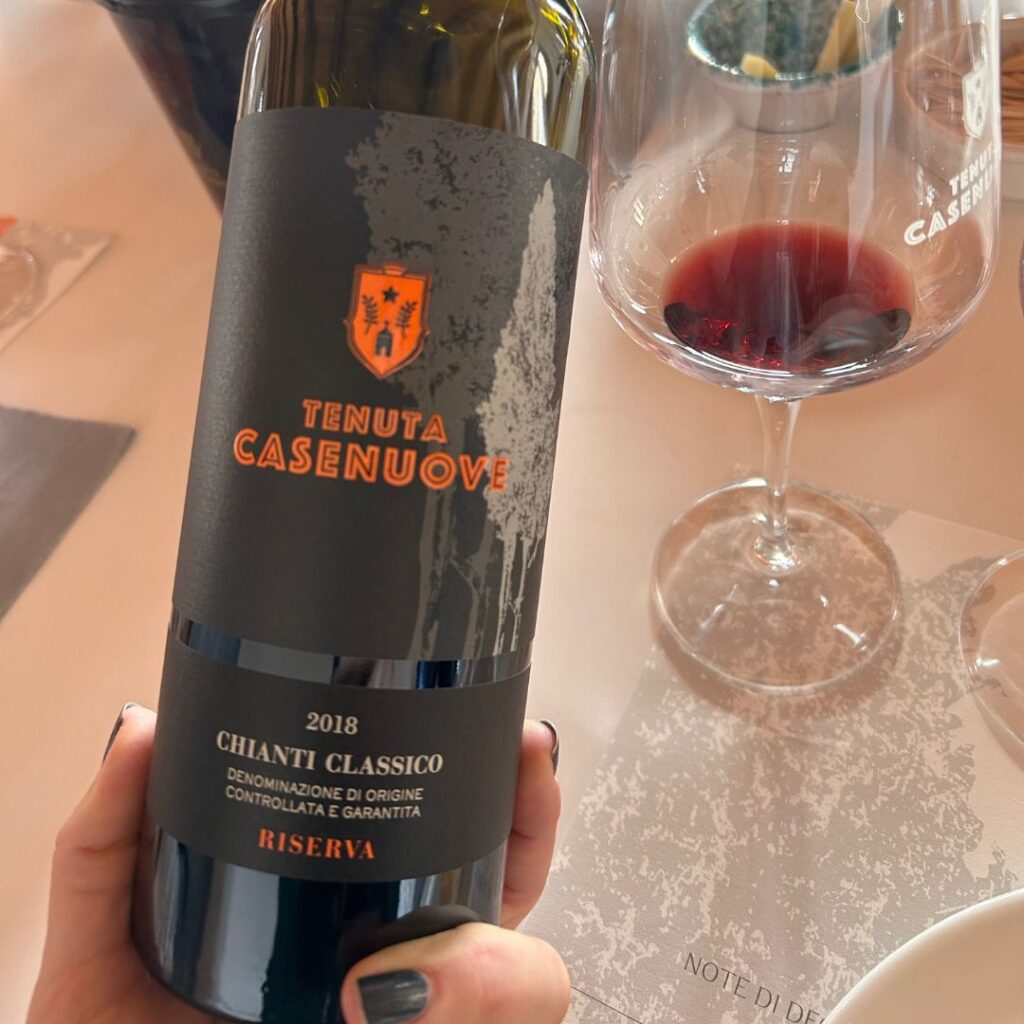 Chianti Classico Riserva Tenuta Casenuove Wine Tasting