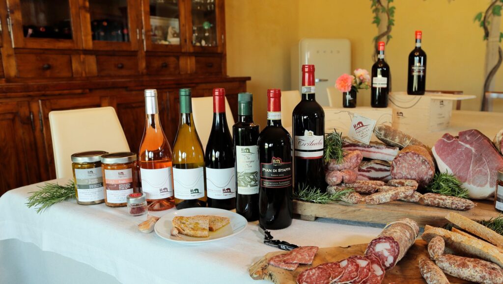 Poggio Stenti wine and Tuscan specialties